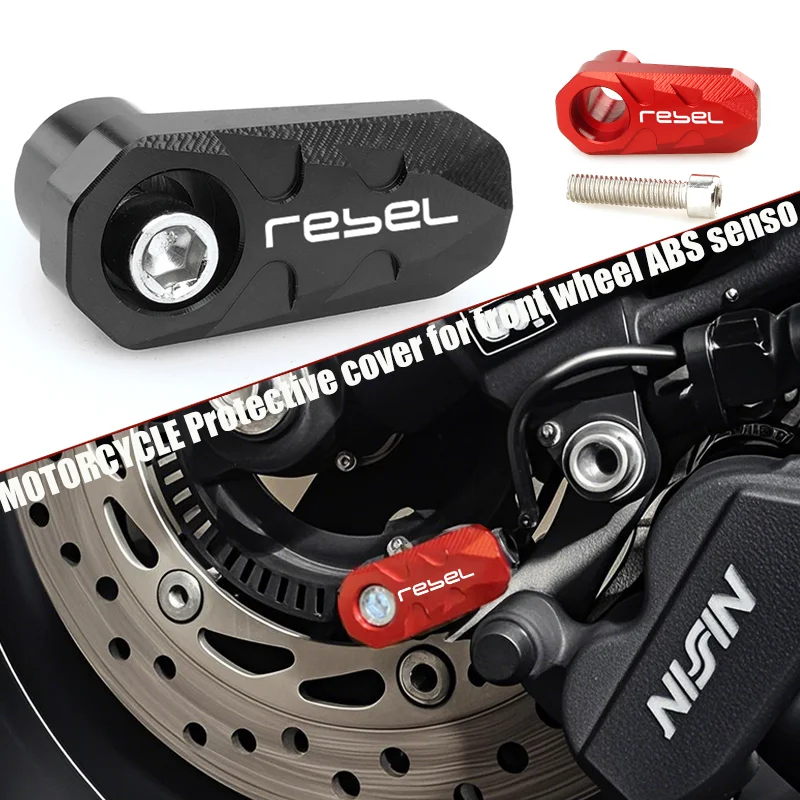 

2025 New For HONDA CMX REBEL 500 300 250 CMX300 CMX500 Motorcycle CNC Accessories Front Wheel ABS Sensor Protection Guard Cover