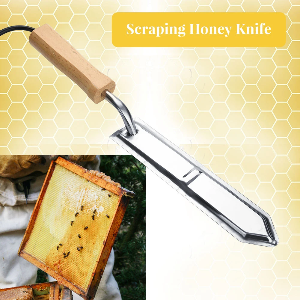Electric Uncapping Knife Honey Cutter Honey Scraper Bee Extractor Beekeeping Tools