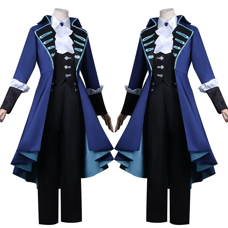 

Game Reverse:1999 Vertin Cosplay Costume Trench Vest Hat Wig Suit Carnival Halloween Party Gorgeous Elegant Combat Woman Uniform