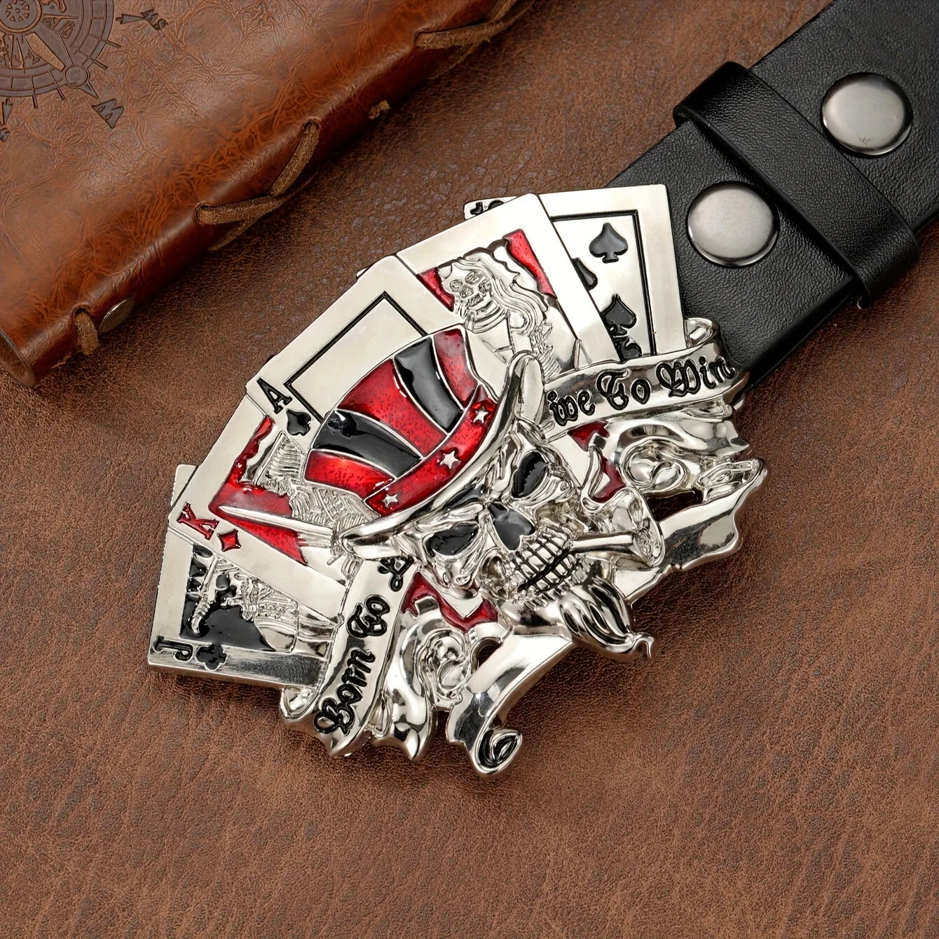 A Classic Button-Up Belt For Men