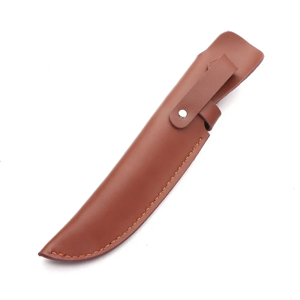 Outdoor Equipment Pocket Hunt Leather Sheath Holder Belt Loop Case Flashlight Case Fold Knife Tool Camp Outdoor Carry