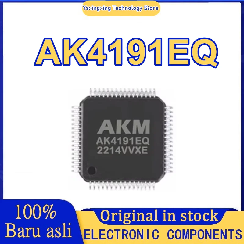 

2 шт. AK4191EQ AK4191 QFP-64 аудиочип новый оригинальный на складе