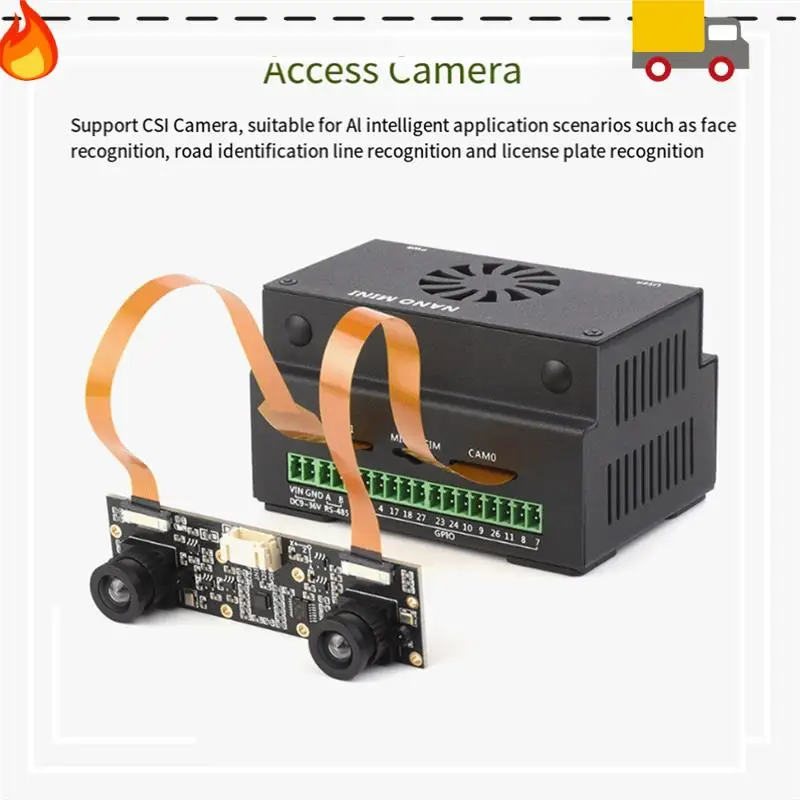 

For JETSON NANO MINI Case Development Kit Supports Access To Wifi Or 4G Module For Jetson Nano MINI Host EU Plug Easy To Use