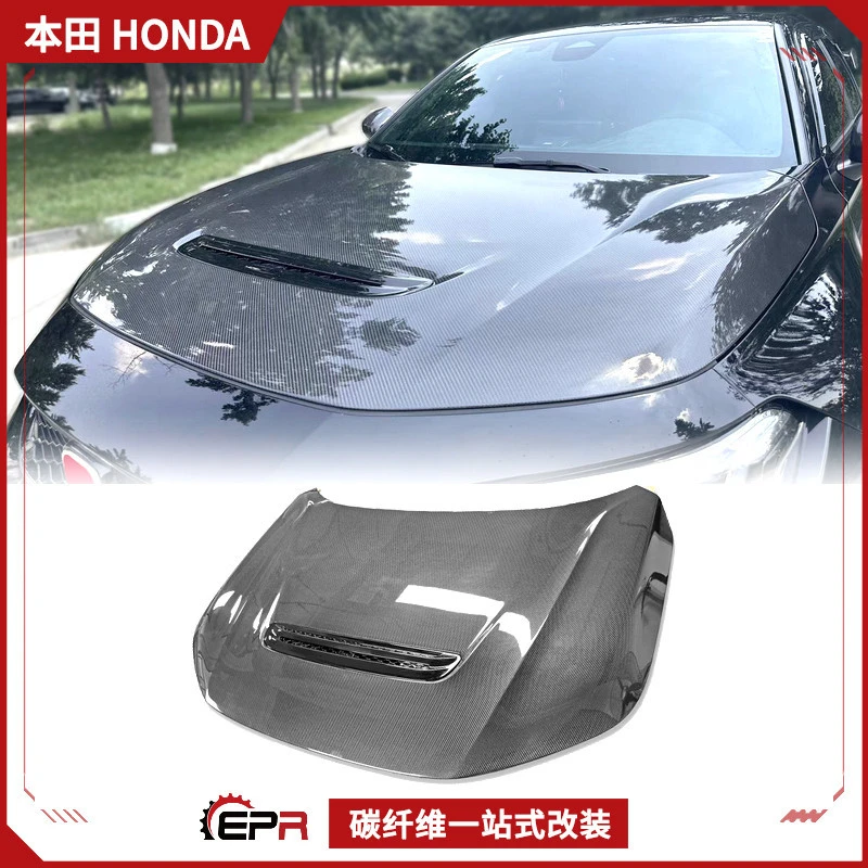 

Мастерская мудрости, подходит для Civic Honda TypeR FL5, детали для модификации из углеродного волокна, оригинальный передний капот автомобиля с двигателем OE