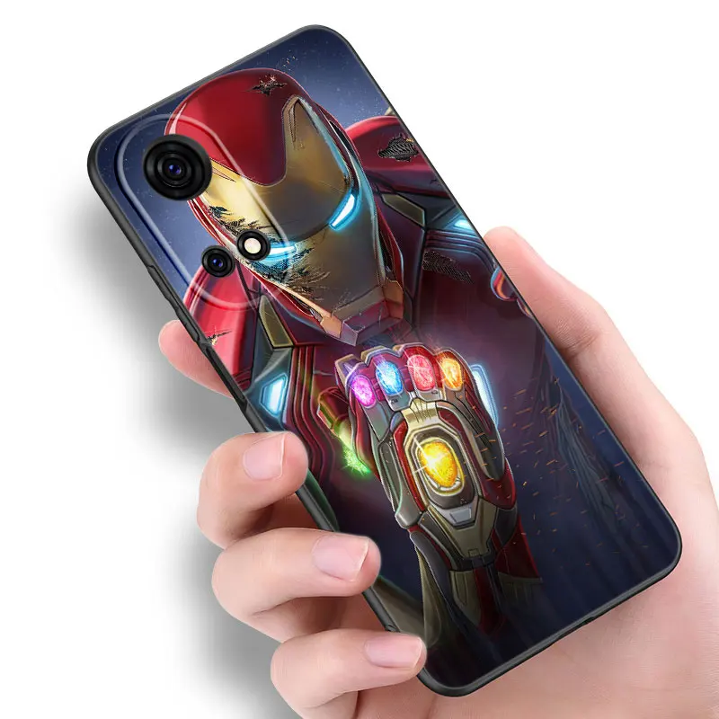 Iron Man Tony Stark Black Phone Case For Honor 9 50 SE 90 Lite 20 Y7 Pro Y6 Y9 Prime 9i 9X X7 X7A X8 X8A X9 X50i Y5 2018 2019