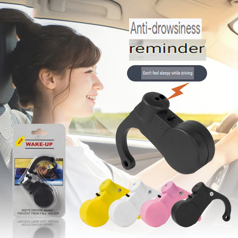 Car Doze Fatigue Driving Electronic Alarm Long Distance Anti-Drowsiness Artifact Portable Ear Hanging Anti-Doze Safety Reminder