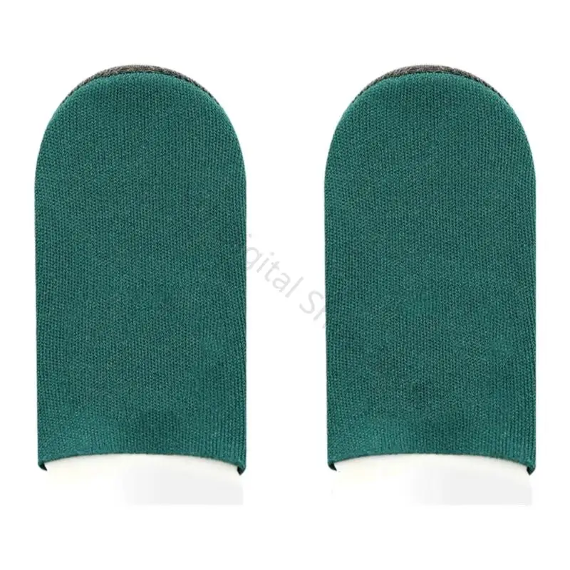 96BA 1 Paar Fingerärmel Daumen Fingerspitzenabdeckung Atmungsaktive Anti-Rutsch-Fingerhandschuhe – Detail 5