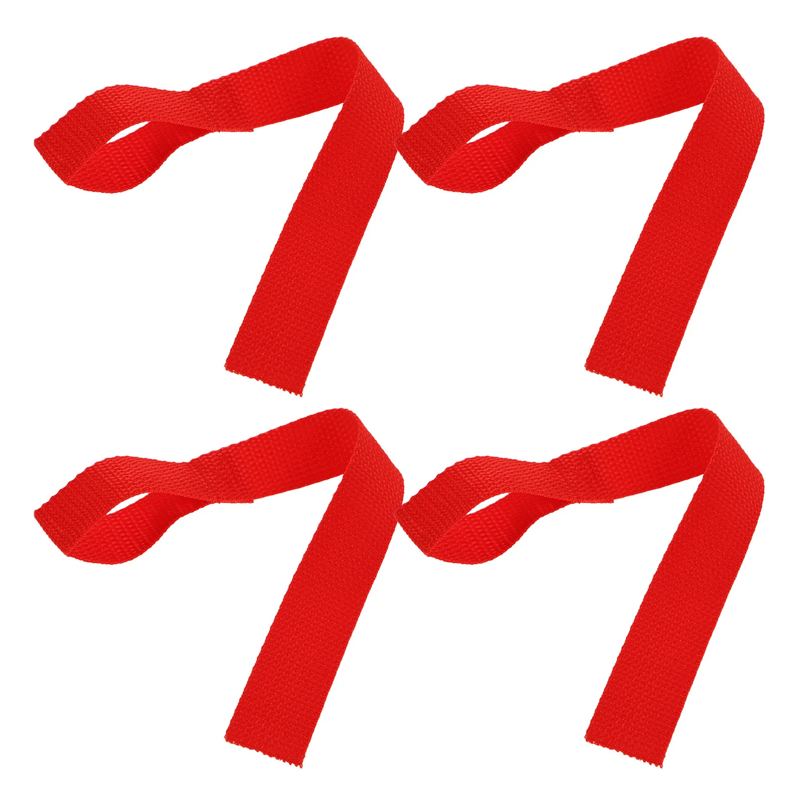 

4Pcs Trailer Winch Strap Polyester Heavy Duty Tow Rope Car Boat Pull Strap for Towing Loading Securing Belt