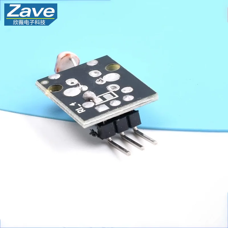 Modulo resistore fotosensibile - Sensore di luce 5 V, scheda di sviluppo microcomputer a chip singolo, scheda di apprendimento della programmazione, robot