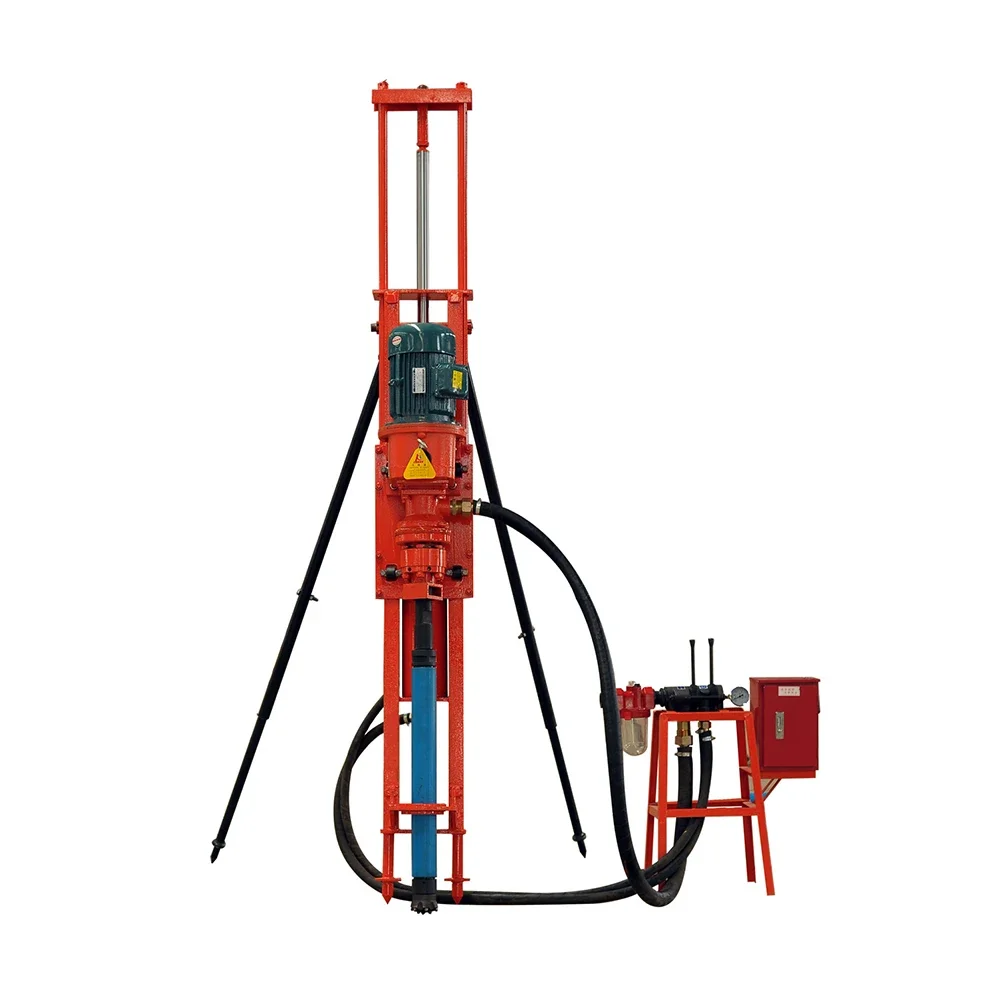 Prezzo di fabbrica completamente automatico DTH Drilling Rig Machine macchina portatile per sabbiatura DTH Drilling Rig per lavori di costruzione