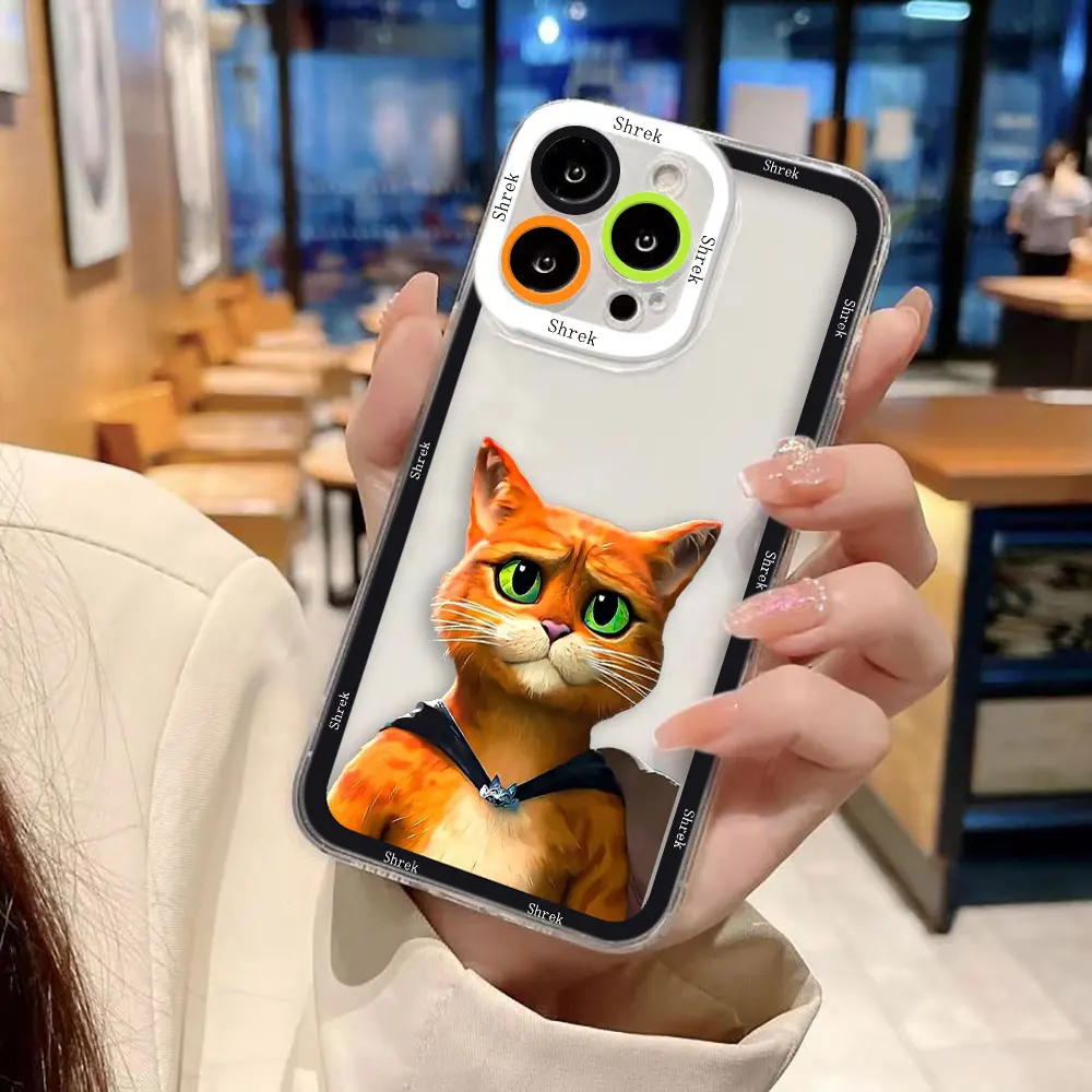 

Funny Anime S-Shrek Phone Case For Infinix HOT ZERO 50 40i 40 30 30I 20 20I 20S 12 12I 11S TECNO SPARK 10 20 Transparent Case