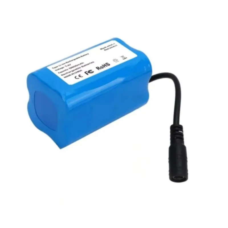 7.4V 19800mAh Nesting Boat Battery Feeding Boat Remote Control Boat Capacity Charging Lithium Battery with Protection Board