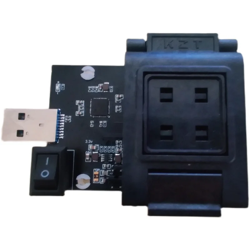 IS917 TSOP48/BGA152/132 Estante de prueba Disco U Estante transparente Flash 4CE