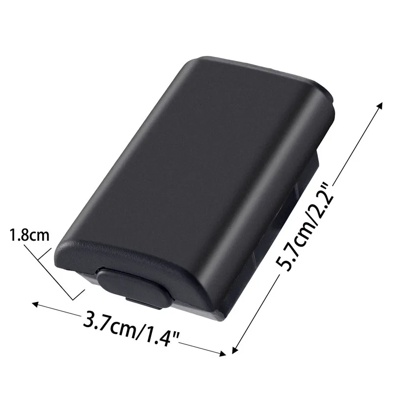 1pc Game Controller Battery Back Pack Case AA Battery Holder Back Cover Case Replacement for Xbox 360 Wireless Gamepad view 5