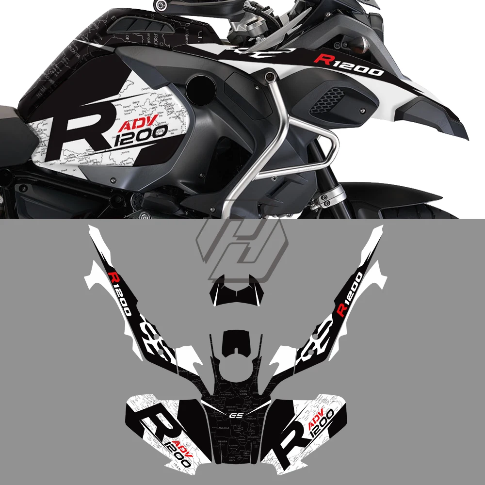 

For BMW R1200GS Adventure R1200 ADV 2014-2017 Motorcycle Refitting Full Body Stickers
