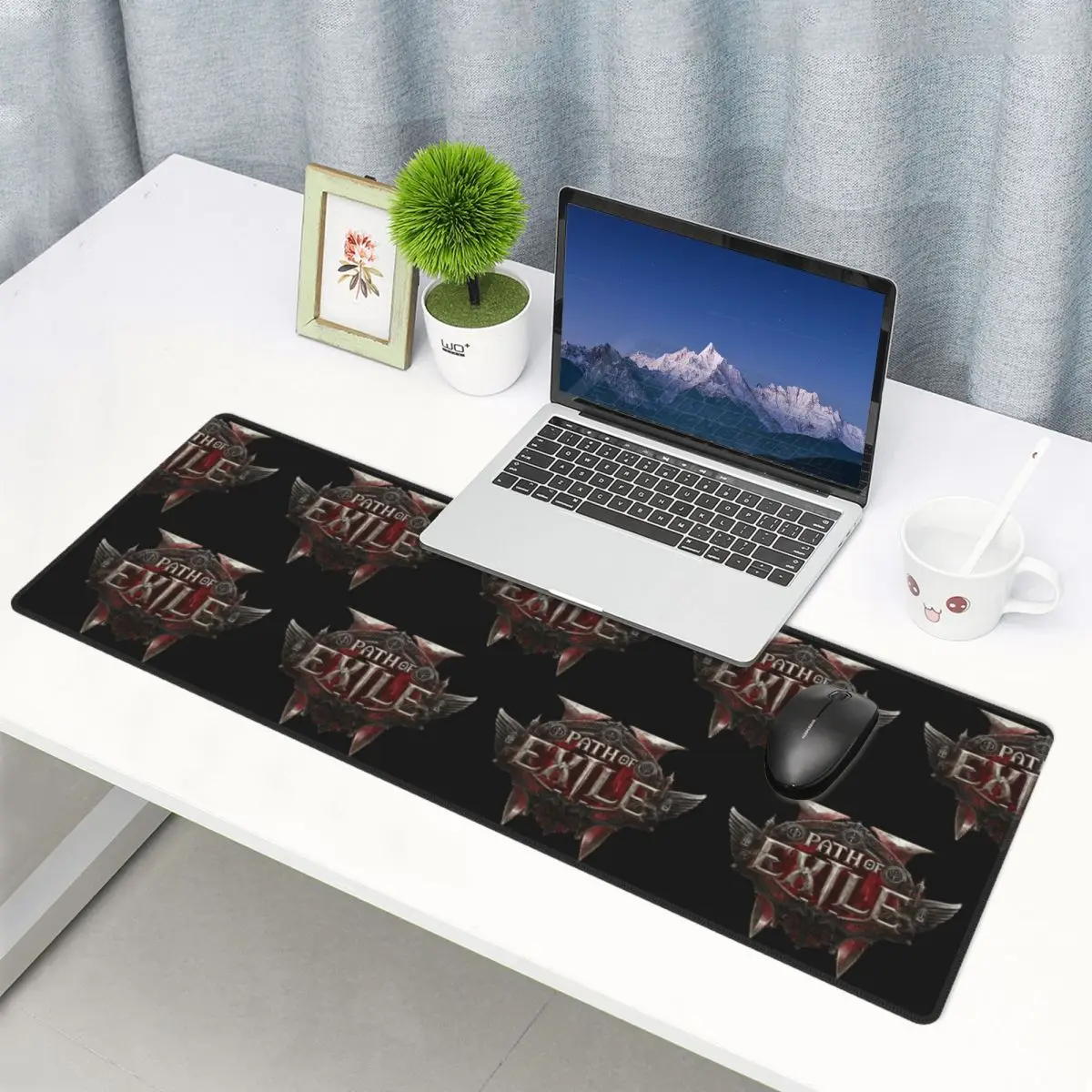 Large Mouse Pad Path Of Exile 2 Gamer PC Laptop Mats Keyboard Carpet Computer Gaming Office Accessories Desk Mat