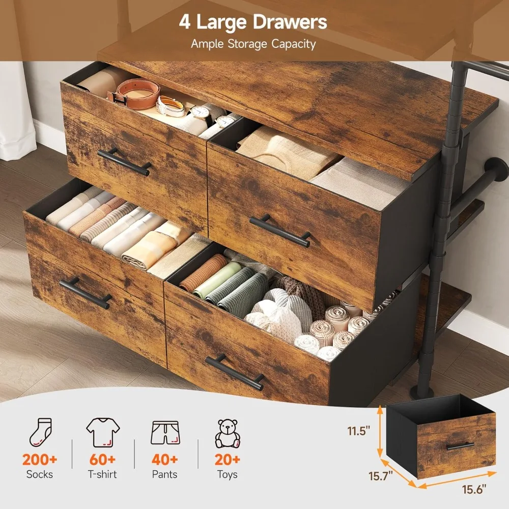 T3 Closet System Wi…