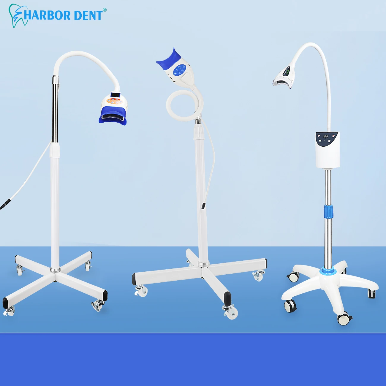 65 Вт/36 Вт стоматологический напольный тип профессиональная лампа для отбеливания зубов портативная 1/3-цветная машина для отбеливания зубов ускоритель