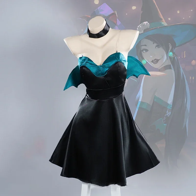 

Sage Cosplay Costumes Uniform Dress Sexy Game Valorant Halloween Party Dressing For Women