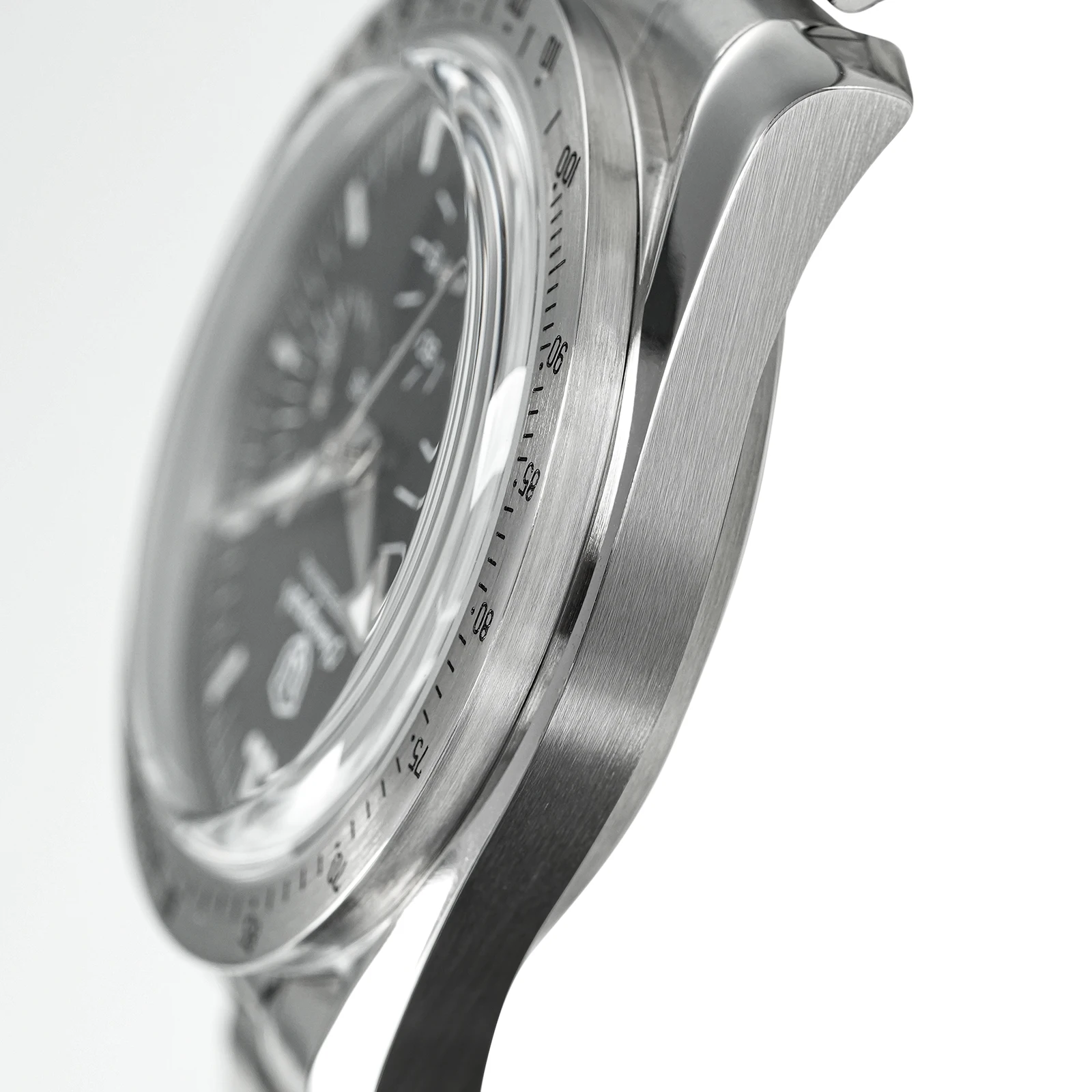 Watchdives WD1863 39 mmHerrenuhr VK63 Quarz-Timing-Uhrwerk, Blase, Saphirglas, Nachtlicht, Retro-Uhr, 10 Bar wasserdicht