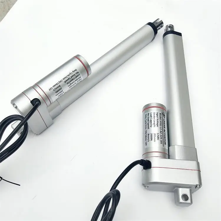 

Электрический линейный привод 250 мм, контроллер линейного двигателя постоянного тока 12 В 24 В 36 В 200/350/400/600/700/750N