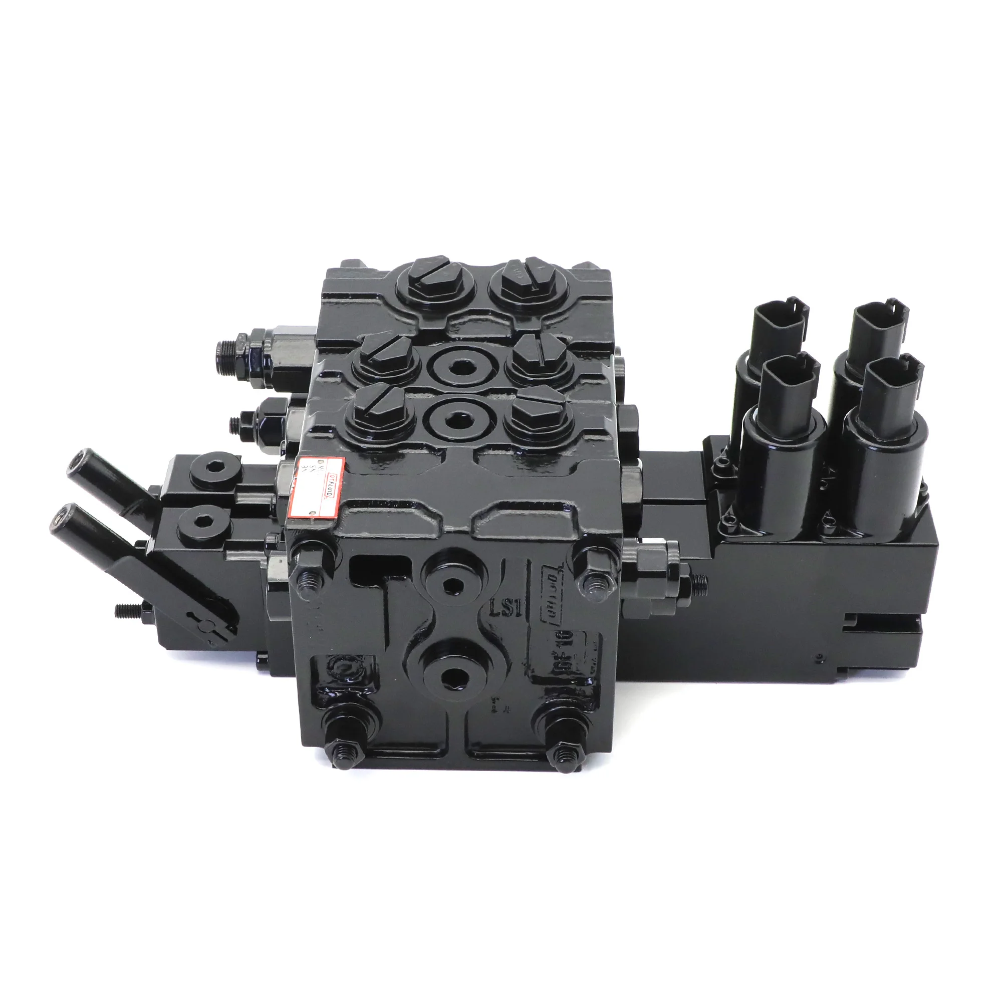 High pressure energy saving hydraulic control valve for sanitation equipment