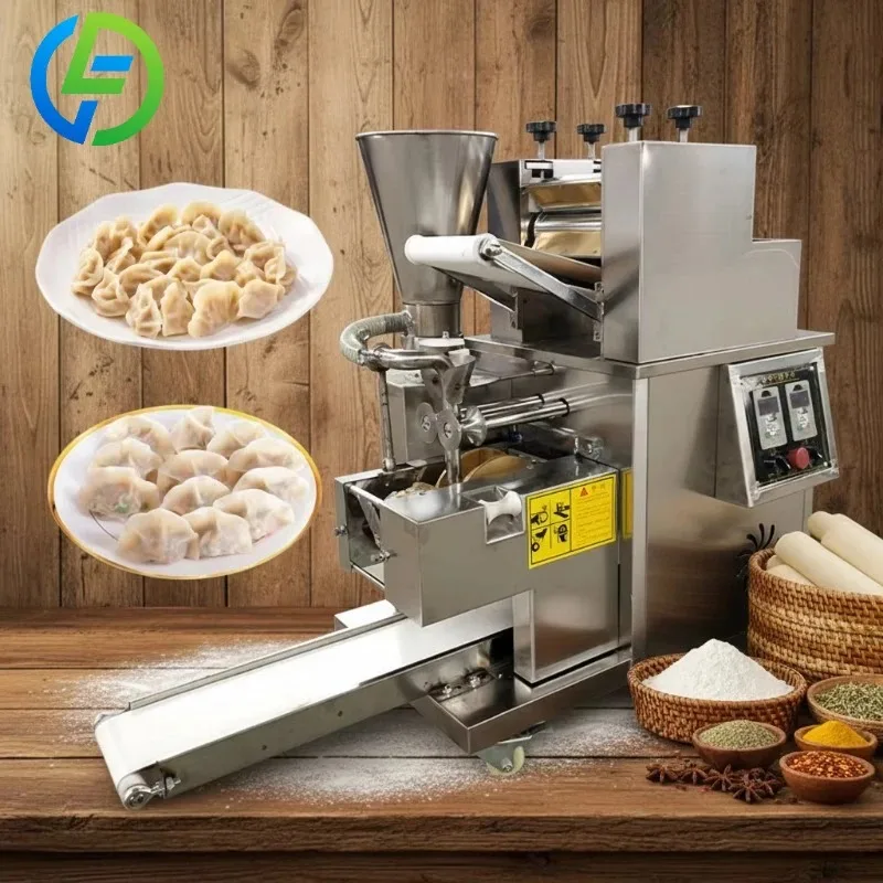 Customized Automatic Gyoza Dumpling Small Empanada Samosa Momo Spring Roll Making Machine 220V High Capacity Motorized