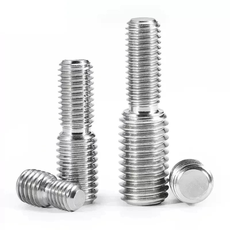 

304 Stainless Steel Double Head Transfer Screws Male to Male Thread Adapter M3 M4 M5 M6 M8 M10 M12 M14 M16