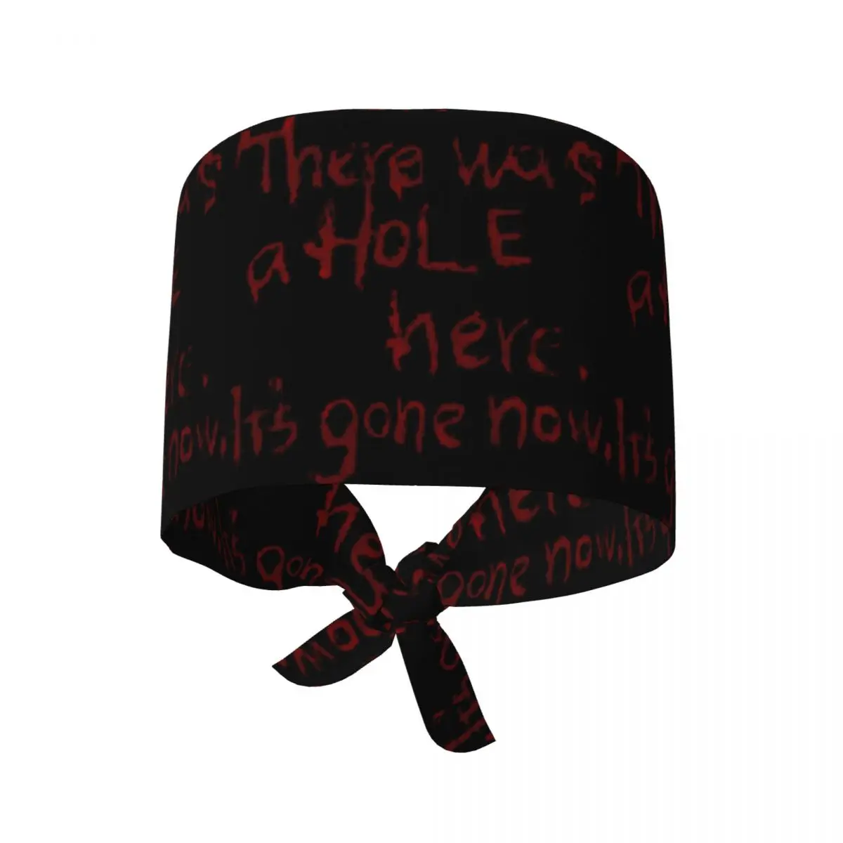 There Was A Hole Here. It's Gone Now Silent Hill Quote Scrub Hat Doctor Working Surgical Cap Men Women Adjustable Nursing Caps