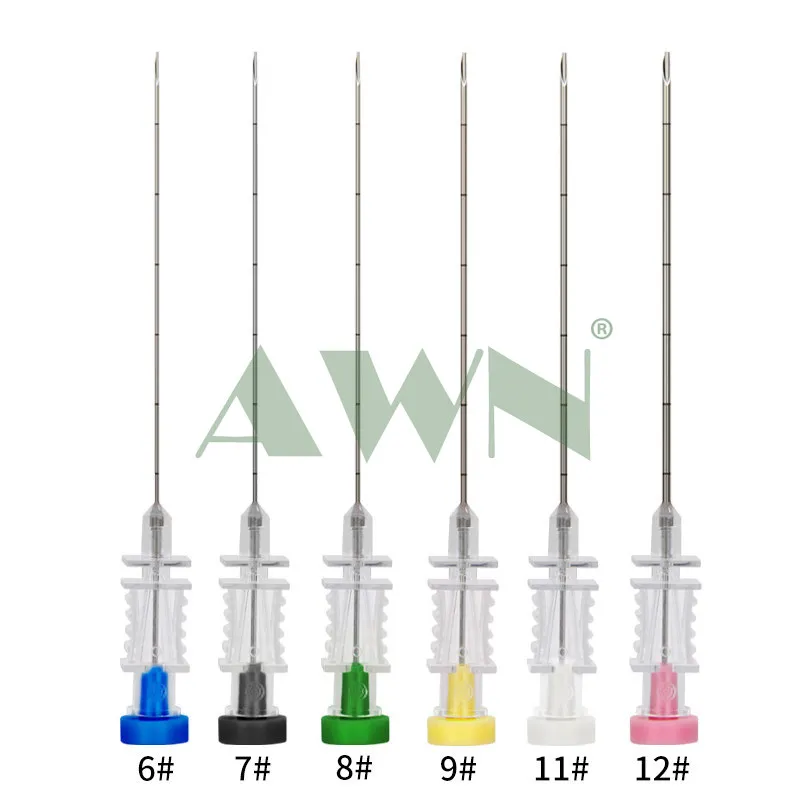 50Pcs Disposable Independent Packaging Acupuncture Massage Sterile Catgut Embedding Needle Graduated Acupoint Needle
