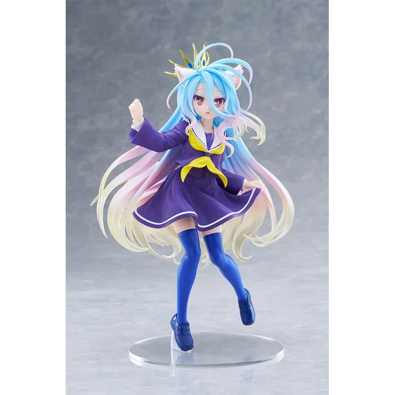 Kidsland Taito No Game No Life Shiro Coreful Cosplay Anime Figure Collection Action Model Toys Gift