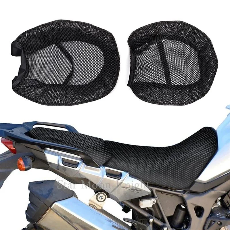 

Чехол на сиденье для Honda CRF1100L Africa Twin 1100 CRF 1000L ADVANTURE, мотоциклетная 3D сетчатая подушка, водонепроницаемая дышащая защита