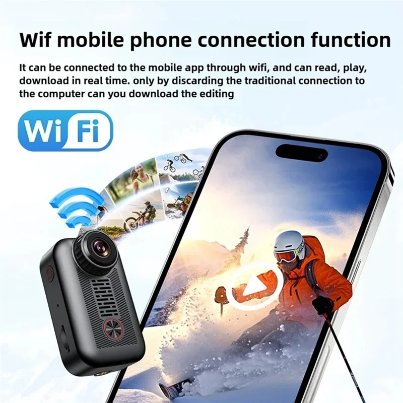 

VO-Halsbandcamera Voor Huisdieren Motorcycle Recorder Riding Camera Video Records Foroutdoor