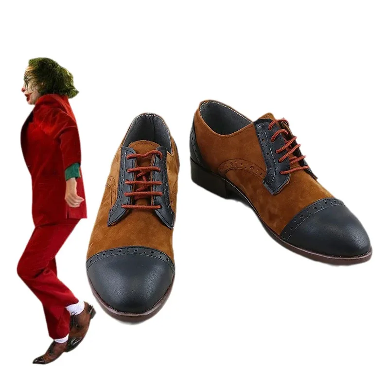 

Movie It Joaquin Phoenix Cosplay Shoes Boots Custom Props Halloween Customizable Accessories