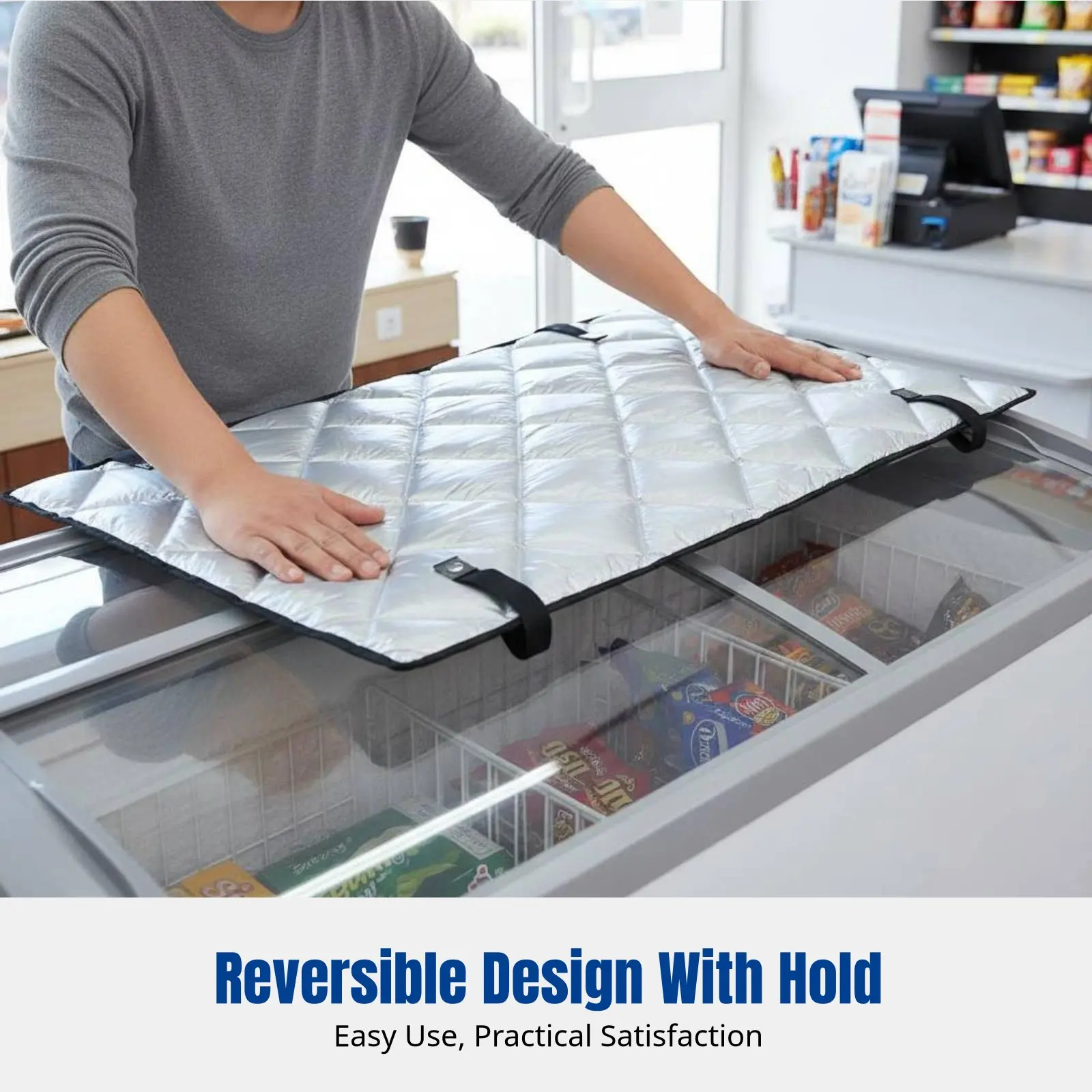 

Multi-Purpose Insulation Blanket, Sun Protection, Waterproof Pet Mat, Universal Cover, For Refrigerator Display Cabinet