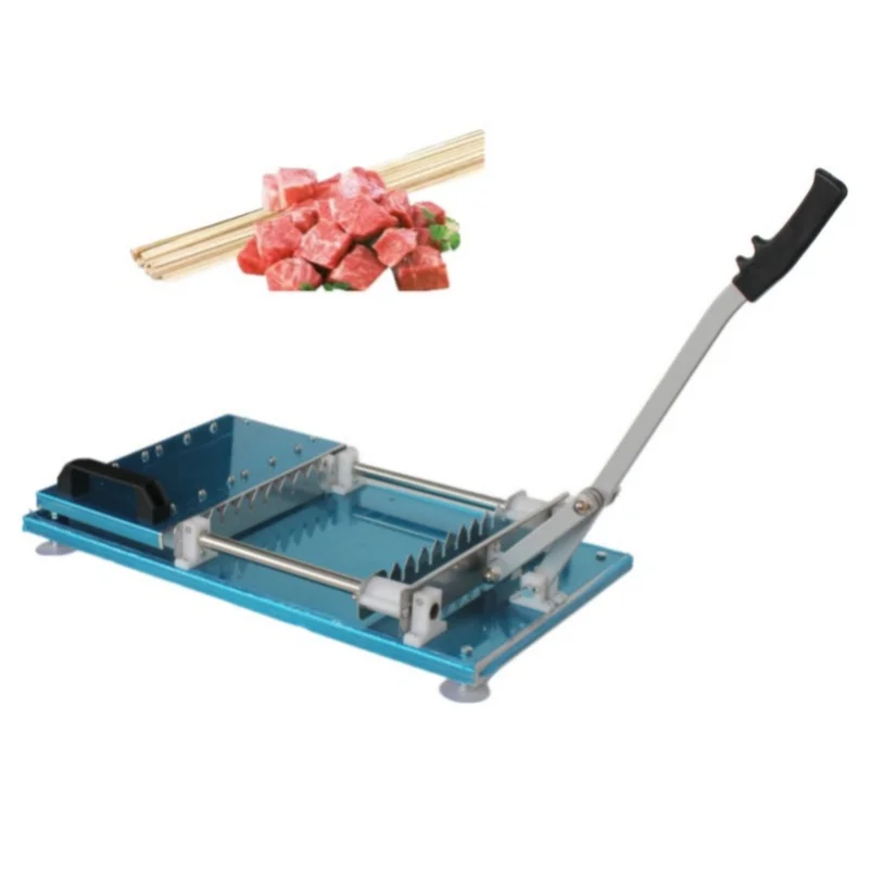 Meat Processing Machinery Kebab Making Machine Multi Functional Stainless Steel Meat Cutting and Skewering Tool