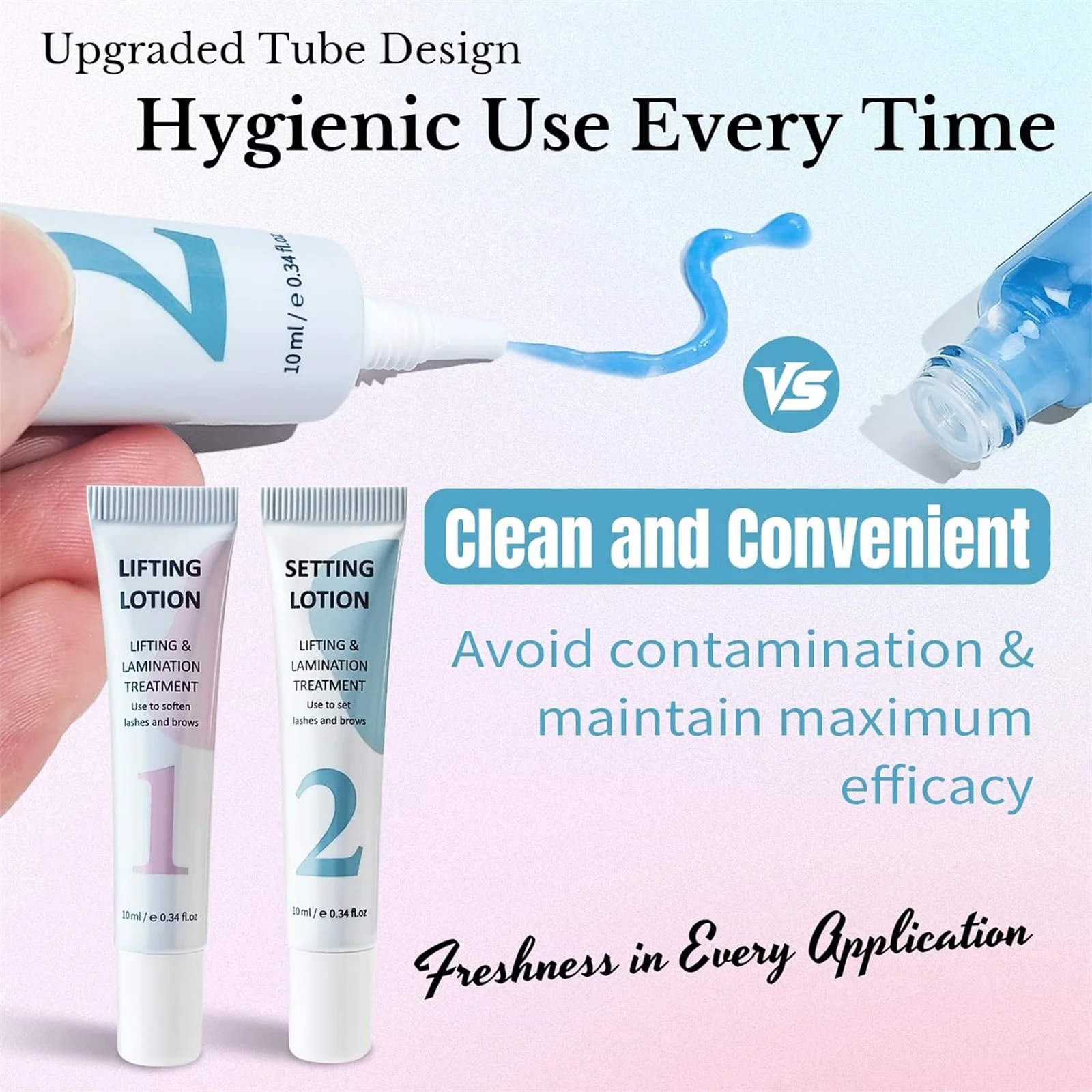 Lomansa Kit de levage de cils Kit de permanente de cils levage de curling naturel avec instructions détaillées ensemble complet de levage de cils outil de maquillage