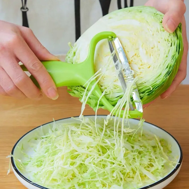 Large Wide Mouth Cabbage Shredder Peeler Knife Household Vegetable Slicer for Purple Cabbage Lettuce Kitchen Tool