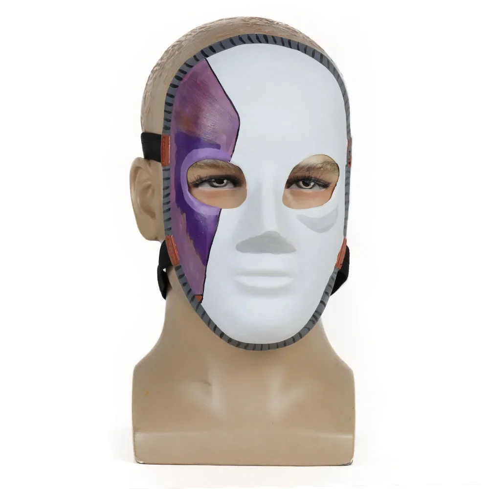 

Unisex 2025 Game Sally Face Mask Cosplay Prop Halloween Accessory Latex Sallyface Mask for Party And Costume