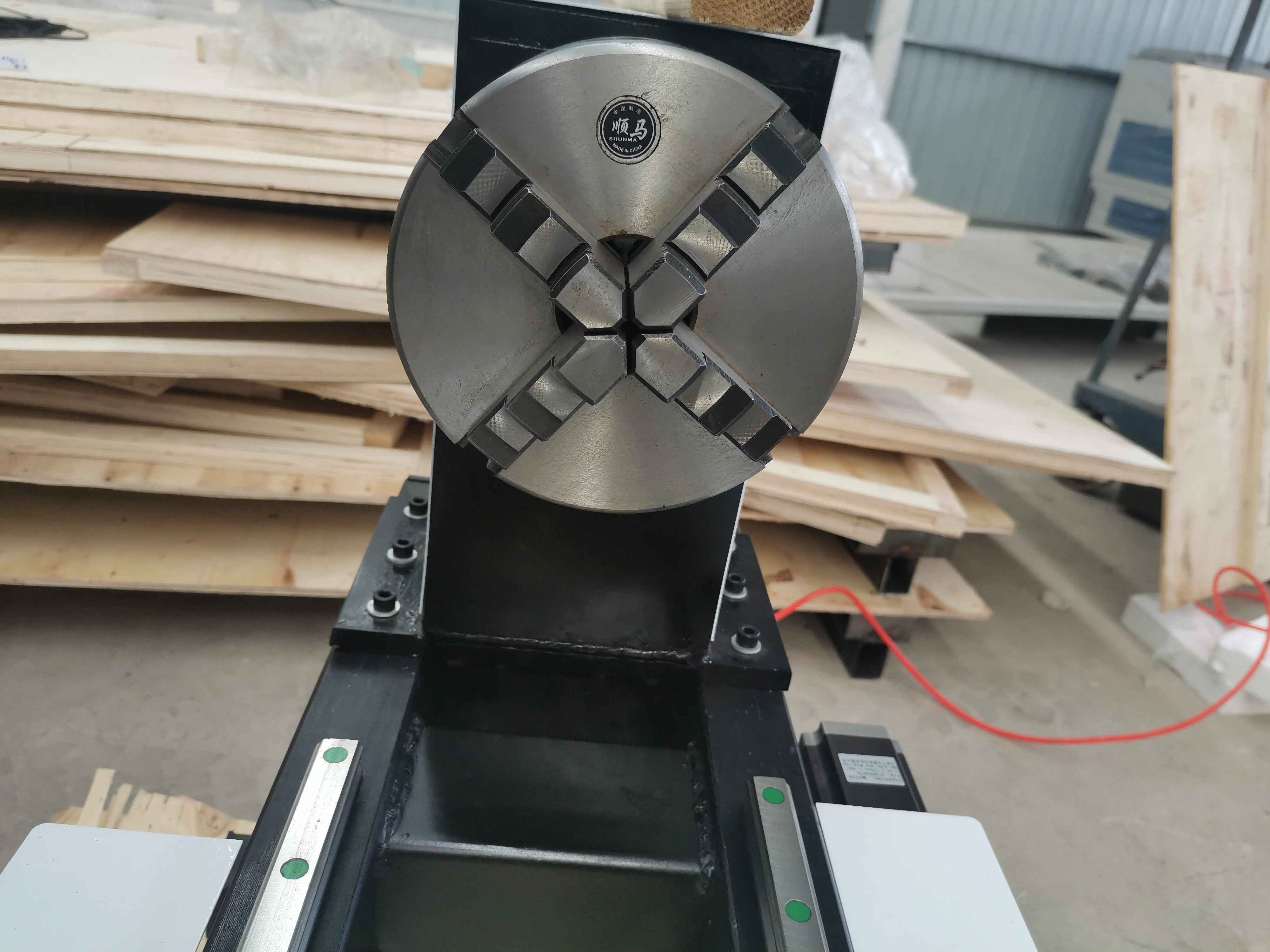 Wood Beads and Vase CNC Wood Lathe Turning Machine