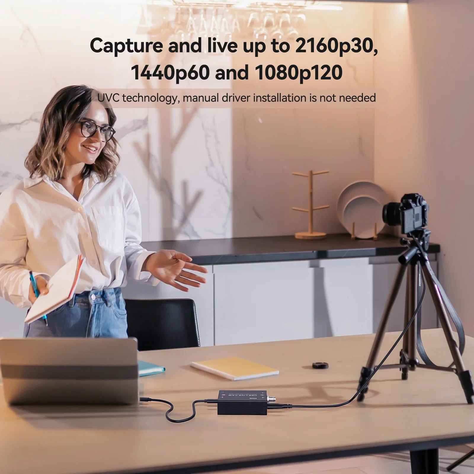 EZCAP327 4k HDMI USB3.0 بطاقة التقاط الفيديو 1080p 60 هرتز SDI البث المباشر مجلس لعبة المنتزع ل PS4 PS5 كاميرا الكمبيوتر المحمول كاميرا الفيديو #6