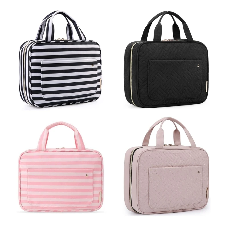 

Travel Toiletry Bag for Women Large Capacity Makeup Bag Cosmetic with Hanging Hook