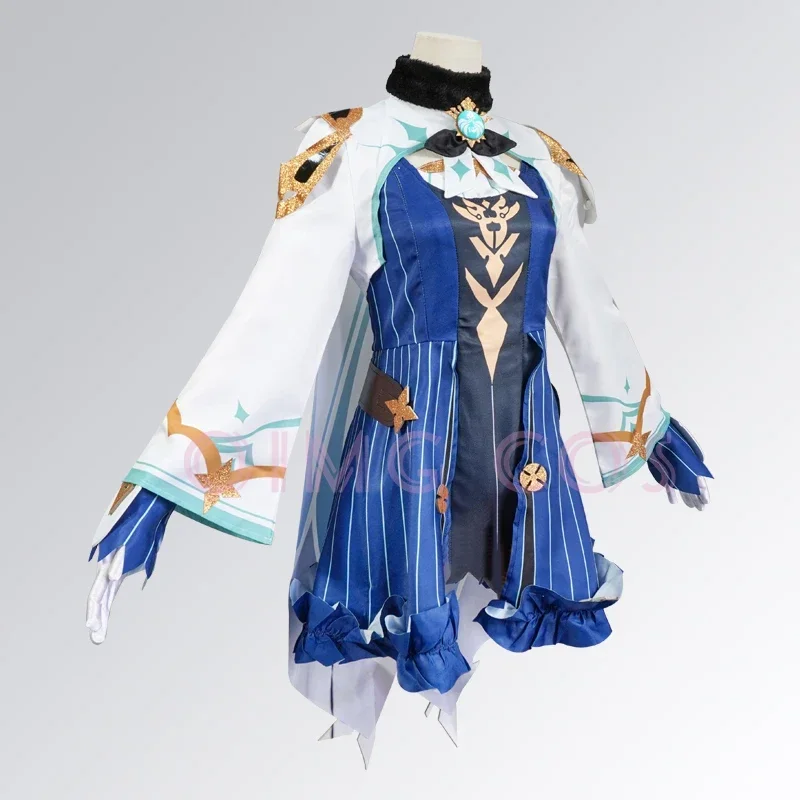Genshin Impact Sucrose Cosplay Costume Adult Carnival Uniform Wig Anime Halloween Party Costumes Masquerade Women Game