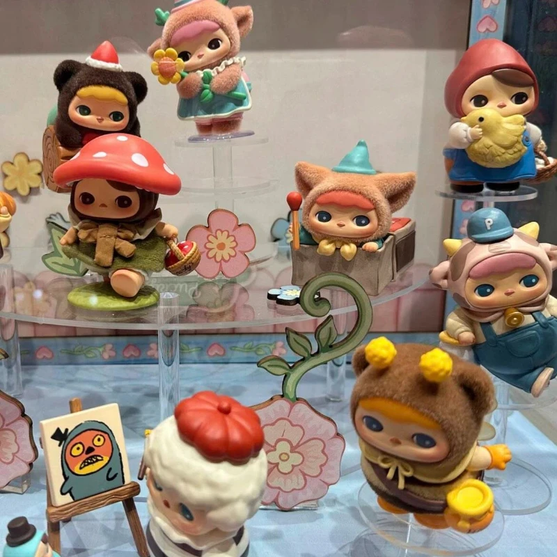 

Genuine New Pop Mart Pucky Fairies Market Series Blind Box Cute Trend Toys Desktop Decoration New Year Gift For Girl Mystery Box