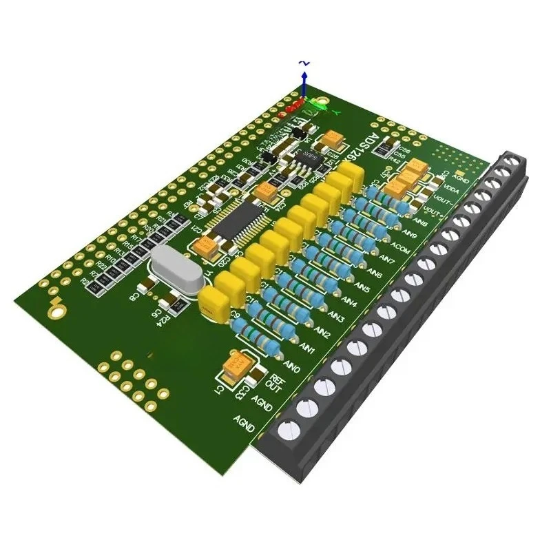 ADS1263 32-Bit High Precision ADC Module ADS1262 Thermocouple Strain Gauge PT100 RTD