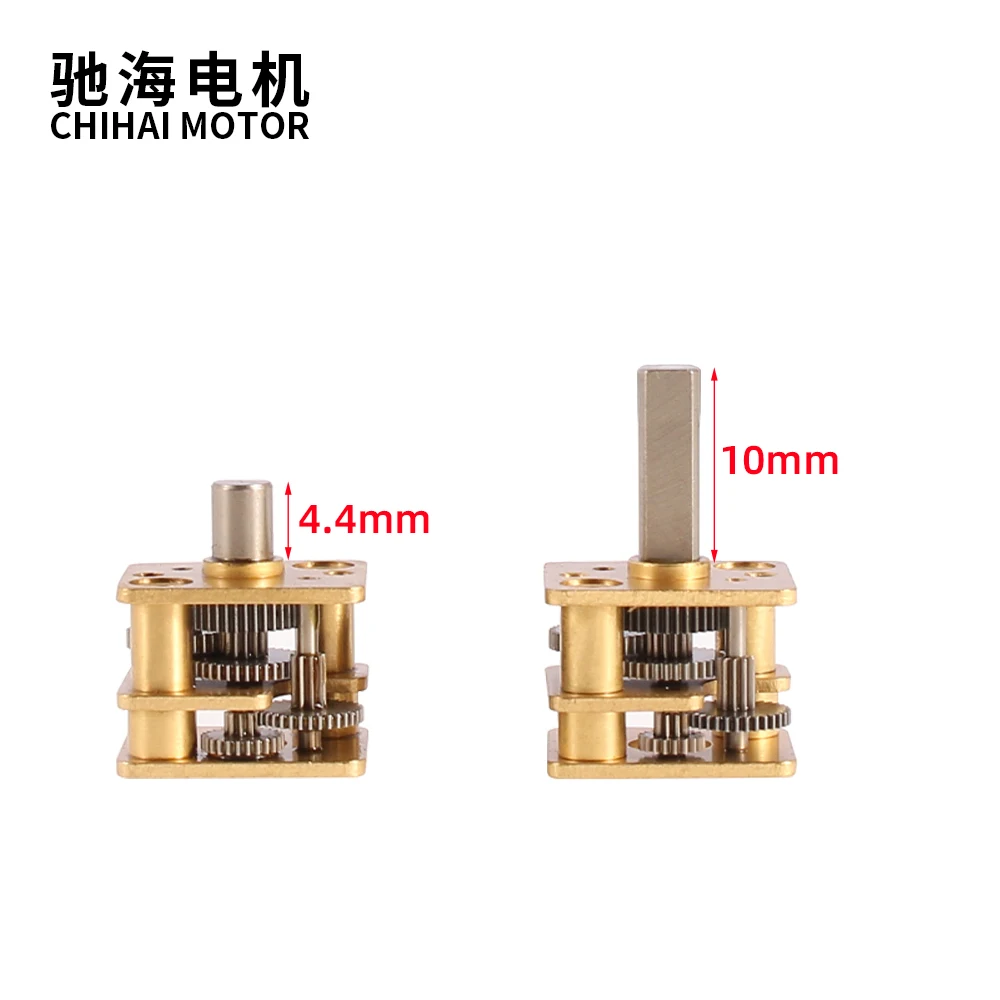 4.4mm Short Shaft 12mm Full Metal Gearbox Electric Gear Box For N10 N20 N30 Gear Reducer Gearbox