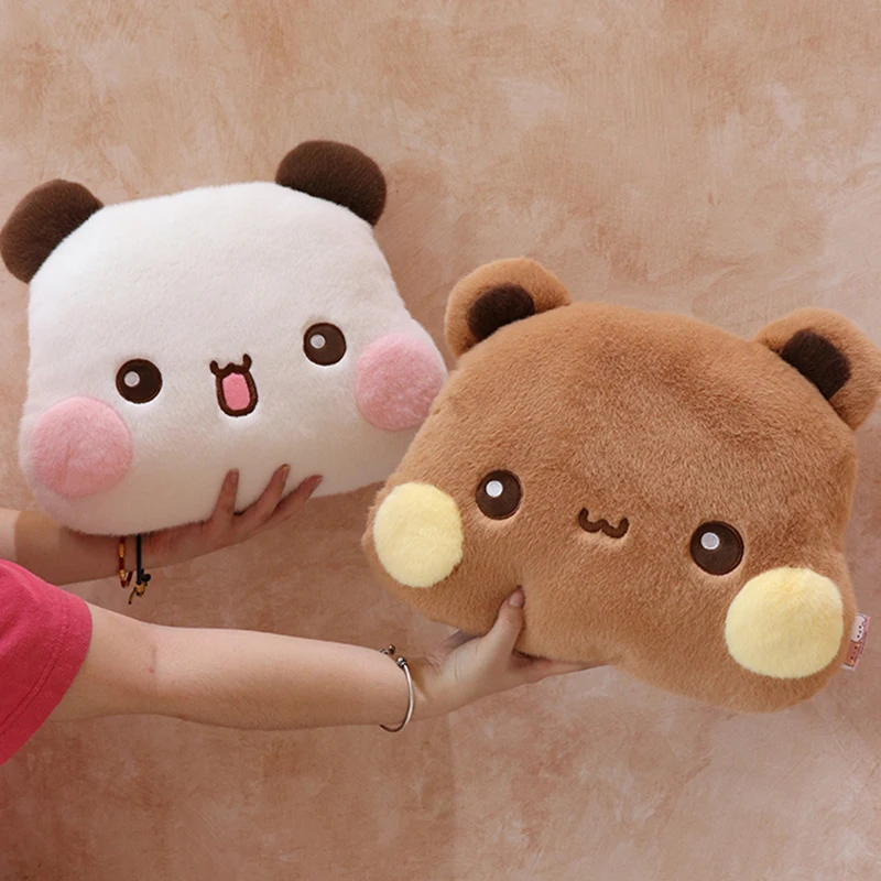 Kawaii One Two Cloth Big Head Plush Velvet Jojo Called Pillow Cushion Soft Package Home Pillow Creative Couple Gift