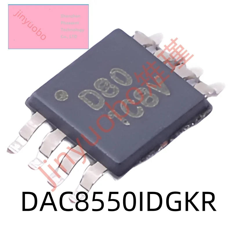 

1 шт. DAC8550IDGKR шелкография D80 MSOP8 16-битный выход импульсного напряжения со сверхнизкими заусенцами