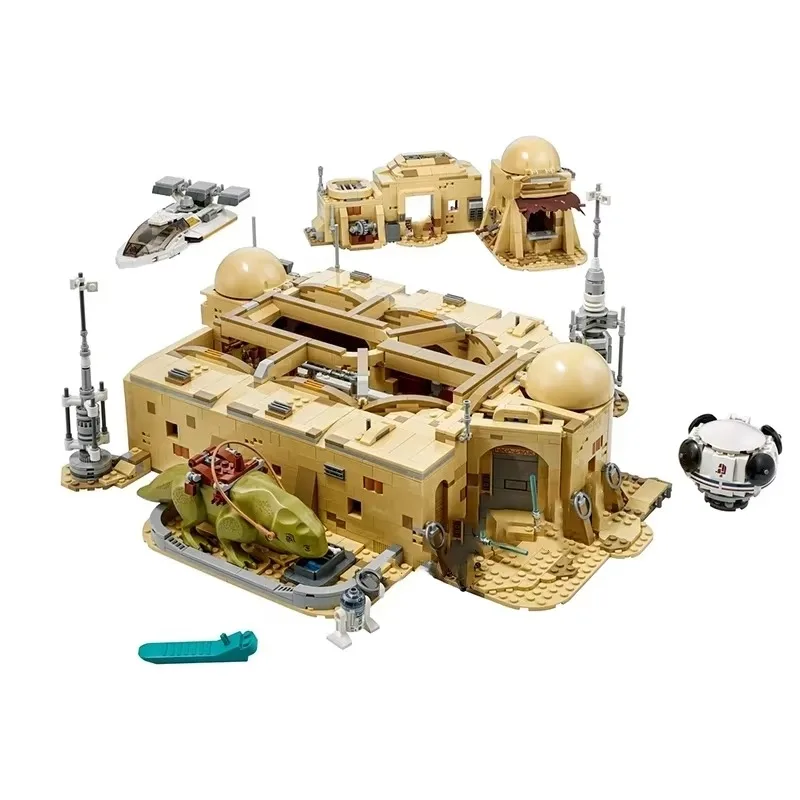 Compatibel 75290 Mos Eisley Cantina Bouwstenen Educatief Speelgoed Volwassen kinderen Verjaardagscadeau 3187 stks Bouwstenen Set - afbeelding 2