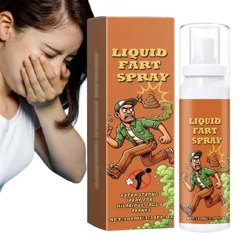 

Smell Spray 100ml Terrible Spray Novelty Toy Portable Spray Stinky Gags Funny Toy Prank Joke For Adults April FoolsDay